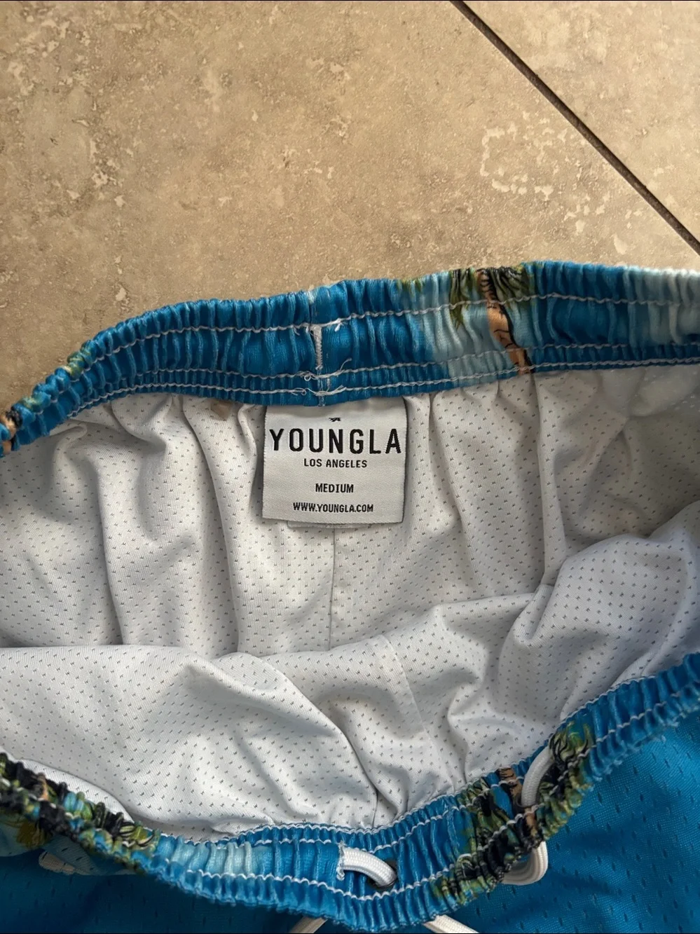 YoungLA bold turquoise